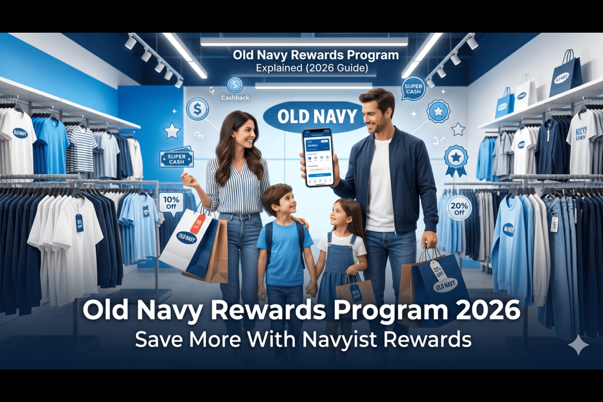Old Navy Rewards Program Explained (2026 Guide)